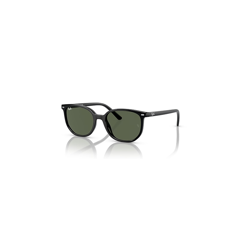 Ray-Ban Elliot Kids Sonnenbrillen Schwarz Fassung Grün Glas 46-16 von Ray-Ban