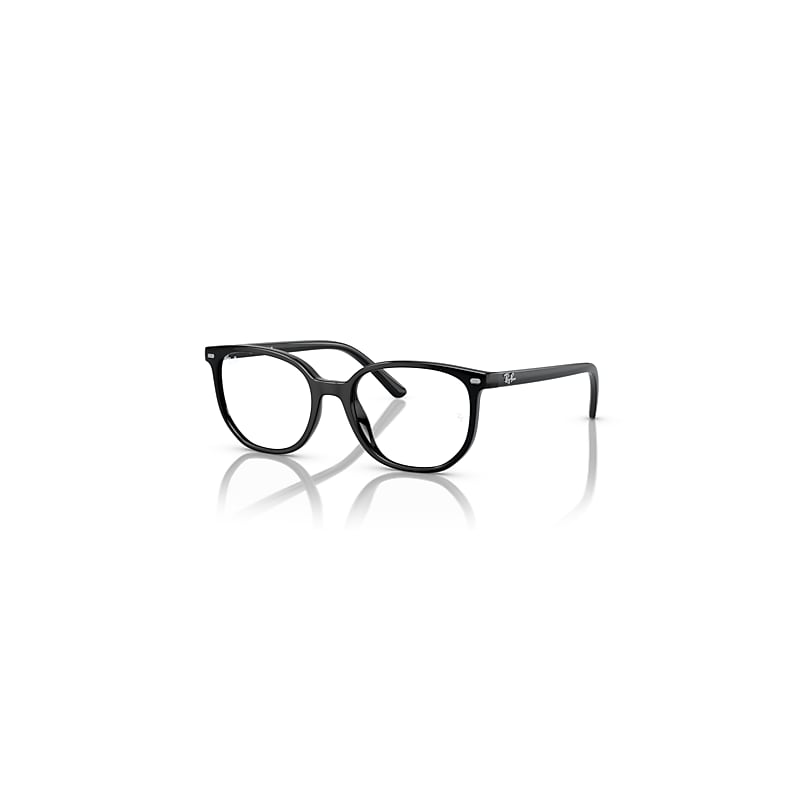 Ray-Ban Elliot Optics Kids  Schwarz Fassung Klar Glas Polarisiert 44-16 von Ray-Ban