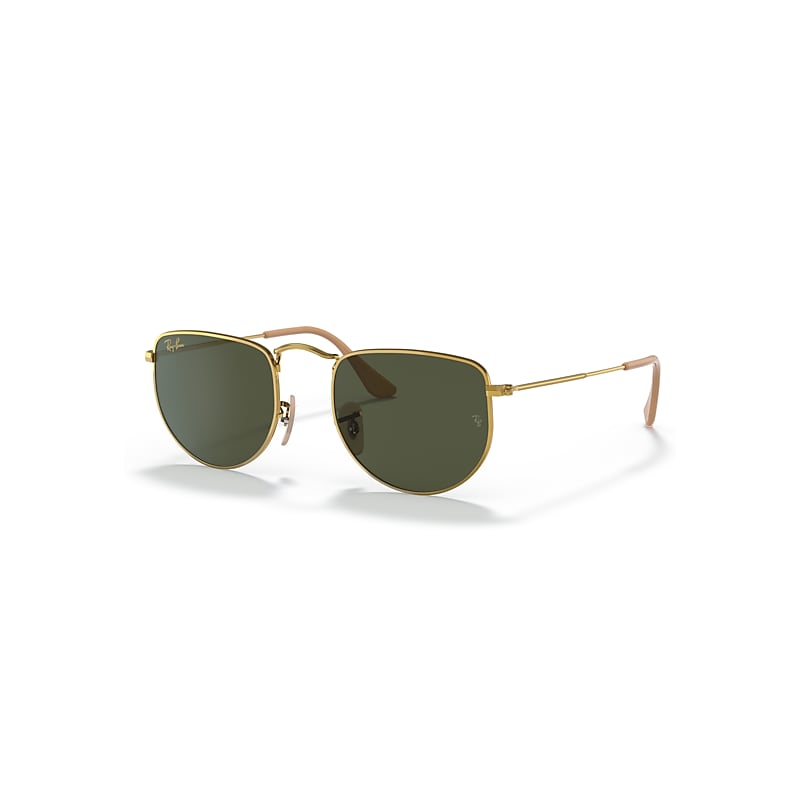 Ray-Ban Elon Sonnenbrillen Gold Fassung Grün Glas 50-20 von Ray-Ban