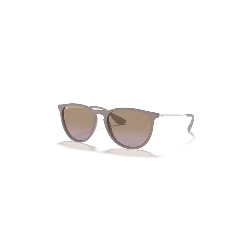 Ray-Ban Erika Classic Sonnenbrillen Dark Sand Fassung Braun Glas 54-18 von Ray-Ban