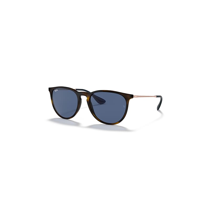 Ray-Ban Erika Color Mix Sonnenbrillen Havana Fassung Blau Glas 54-18 von Ray-Ban