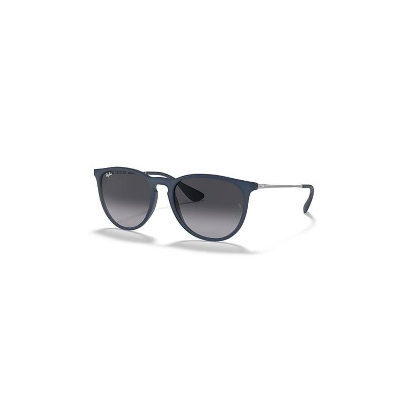 Ray-Ban Erika Color Mix Sonnenbrillen Blau Fassung Grau Glas 54-18 von Ray-Ban