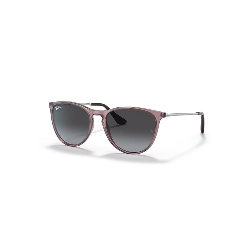 Ray-Ban Erika Kids Sonnenbrillen Silber Fassung Grau Glas 50-15 von Ray-Ban