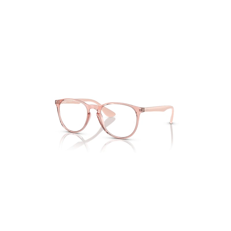 Ray-Ban Erika Optics  Rosa Fassung Demo Gläser Glas Polarisiert 51-18 von Ray-Ban