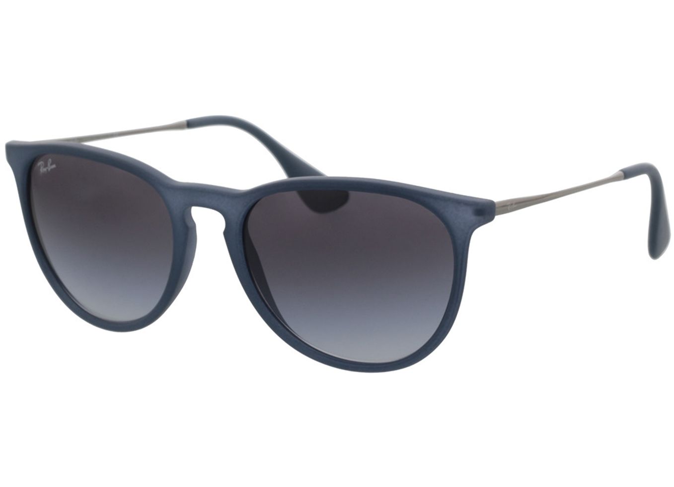 Ray-Ban Erika RB4171 60028G 54-18 Sonnenbrille mit Sehstärke erhältlich, Damen, Vollrand, Rund von Ray-Ban