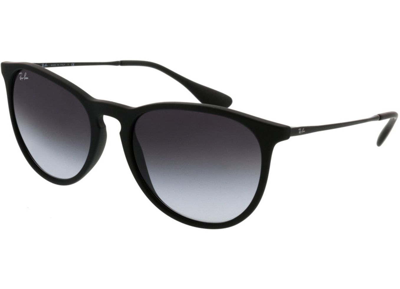 Ray-Ban Erika RB4171 622/8G 54-18 Sonnenbrille mit Sehstärke erhältlich, Damen, Vollrand, Rund von Ray-Ban