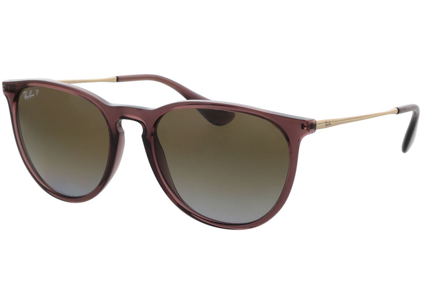 Ray-Ban Erika RB4171 6593T5 54-18 Sonnenbrille mit Sehstärke erhältlich, Damen, Vollrand, Cateye von Ray-Ban