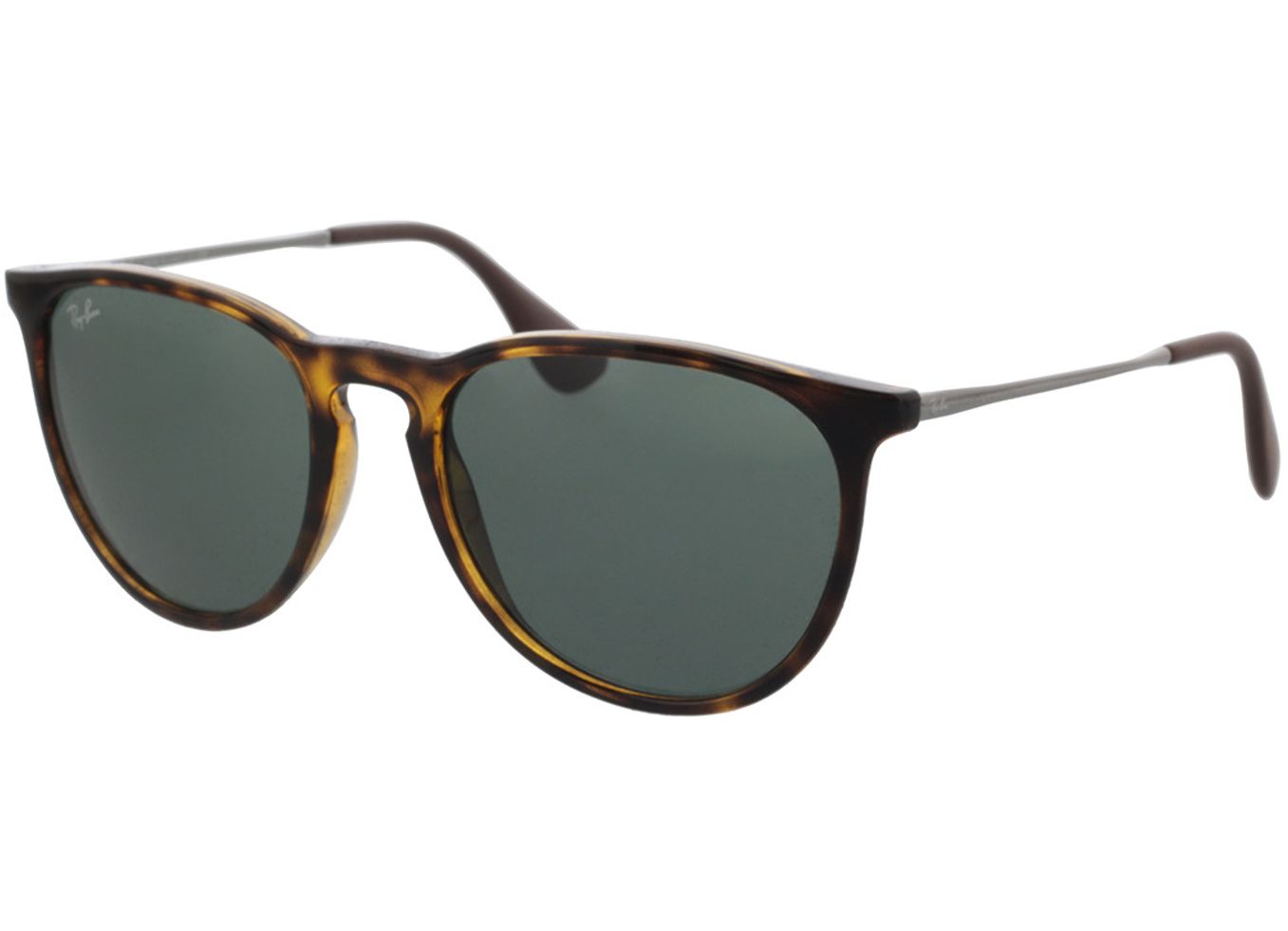 Ray-Ban Erika RB4171 710/71 54-18 Sonnenbrille mit Sehstärke erhältlich, Damen, Vollrand, Rund von Ray-Ban