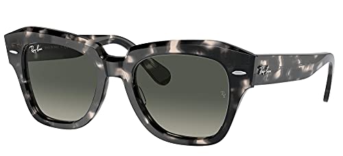 Ray-Ban Herren 0RB2186-133371-52 Sonnenbrille, Gray Havana, 52 von Ray-Ban