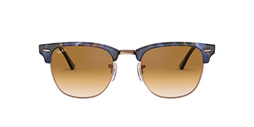 Ray-Ban Herren 0RB3016 Sonnenbrille, Blau (Spotted Brown/Blue), 50 von Ray-Ban