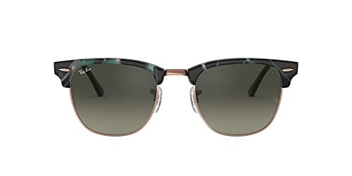 Ray-Ban Herren 0rb3016 Sonnenbrille, Grün (Spotted Grey/Green), 49 EU von Ray-Ban