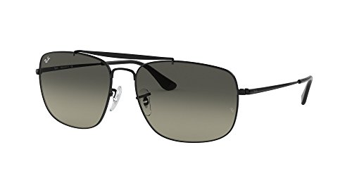 Ray-Ban Herren 0RB3560 002/71 58 Sonnenbrille, Schwarz (Black/Light Grey Gradient Dark Grey) von Ray-Ban