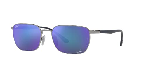 Ray-Ban Herren 0RB3684CH-004/4L-58 Sonnenbrille, Gun Metal, Standard von Ray-Ban