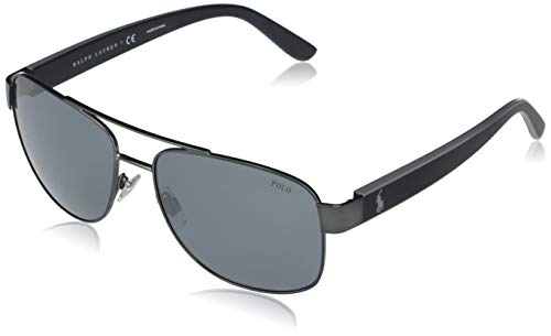 Ray-Ban Herren 0ph3122 Sonnenbrille, Grau (Matte Dark Gunmetal), 59 EU von Ray-Ban