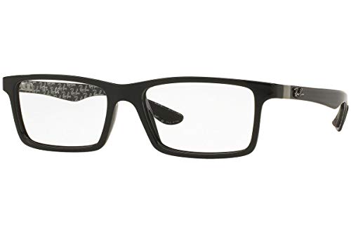 Ray-Ban Herren RX8901 Brillengestell, Schwarz (TOP Black ON Shiny Grey), 55 von Ray-Ban