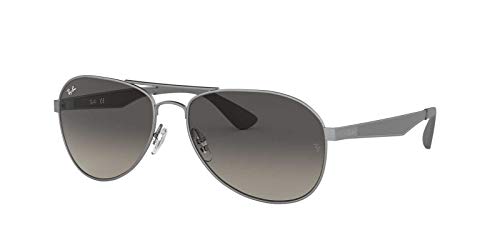 Ray-Ban Herren Rb 3549 Brillengestelle, Grau (Matte Gunmetal/Gradient Grey), 61 von Ray-Ban