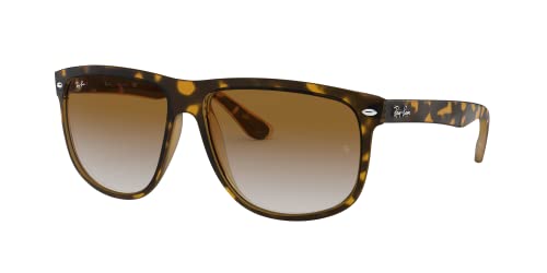 Ray-Ban Herren Rb4147 710/51 Sonnenbrille, Braun (Gestell: Havana, Gläser: Hellbraun Verlauf 710/51), XL EU von Ray-Ban