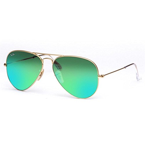 Ray Ban Herren Sonnenbrille Aviator Large Metal Matte Gold von Ray-Ban