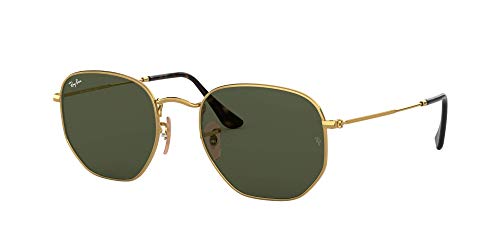 Ray-Ban Herren Sonnenbrille Hexagonal Gold von Ray-Ban