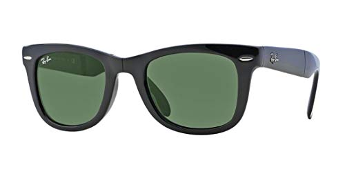 Ray-Ban Herren Sonnenbrille schwarz Schwarz glänzend von Ray-Ban