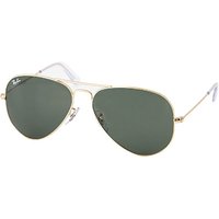 Ray Ban Herren Sonnenbrille silber Metall von Ray Ban