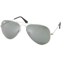 Ray Ban Herren Sonnenbrille silber Metall von Ray Ban