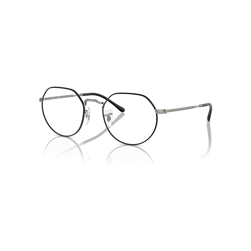 Ray-Ban Jack Optics  Gunmetal Fassung Klar Glas Polarisiert 51-20 von Ray-Ban