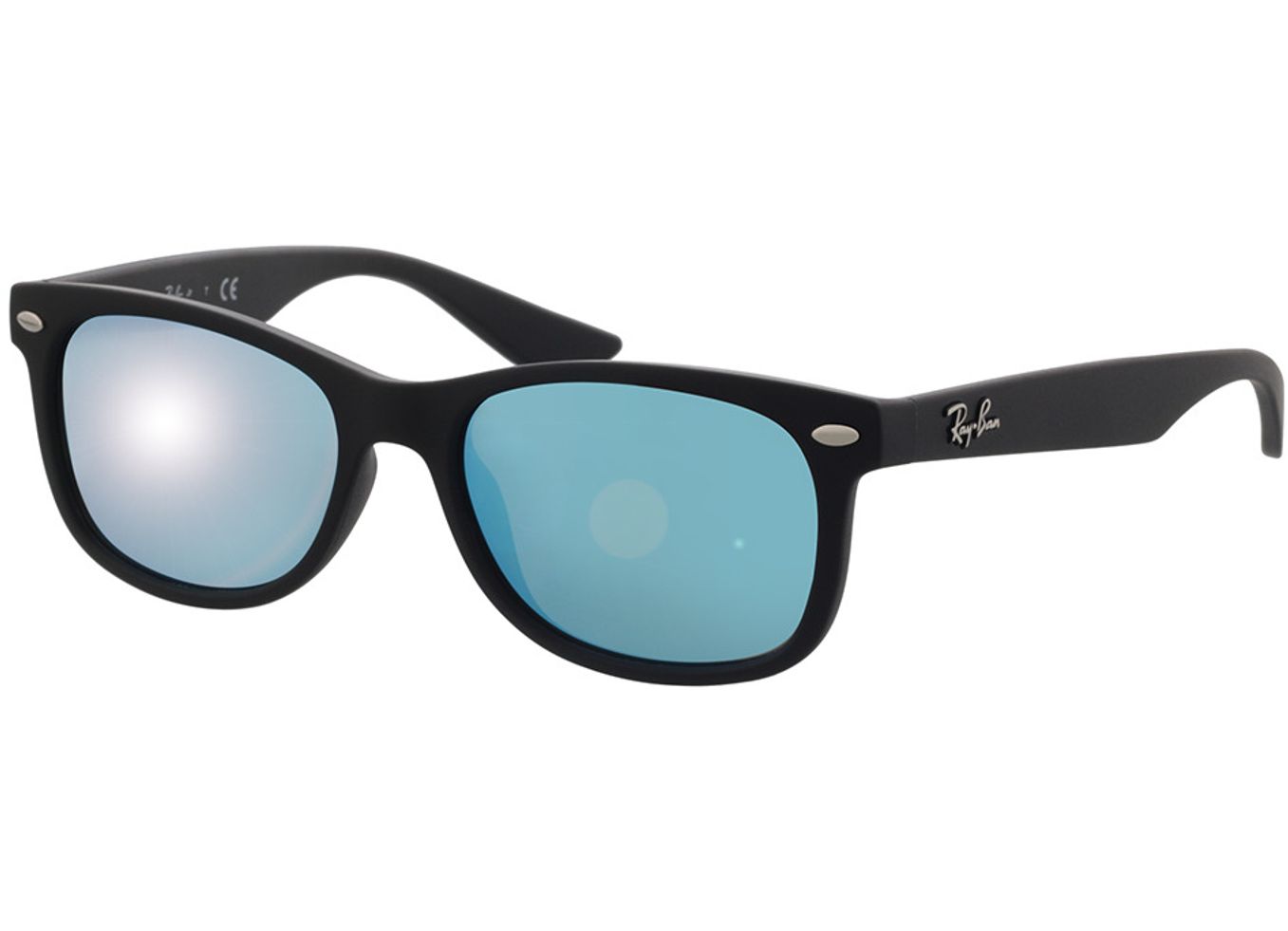 Ray-Ban Junior New Wayfarer RJ9052S 100S55 47-15 Sonnenbrille mit Sehstärke erhältlich, Kinder, Vollrand, Eckig von Ray-Ban