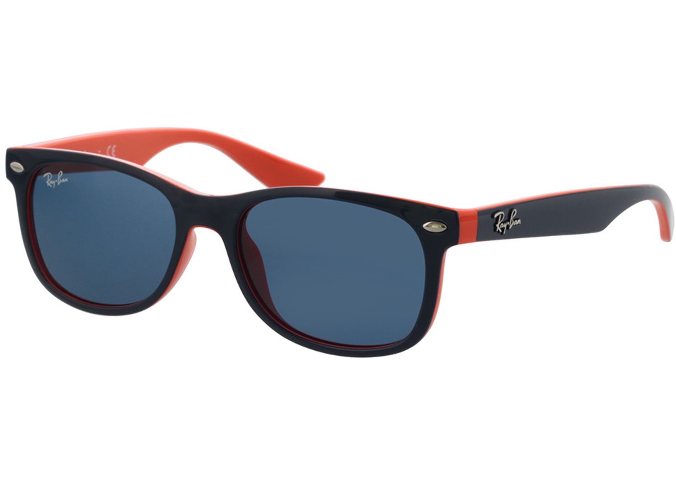 Ray-Ban Junior New Wayfarer RJ9052S 178/80 47-15 Sonnenbrille ohne Sehstärke, Kinder, Vollrand, Eckig von Ray-Ban