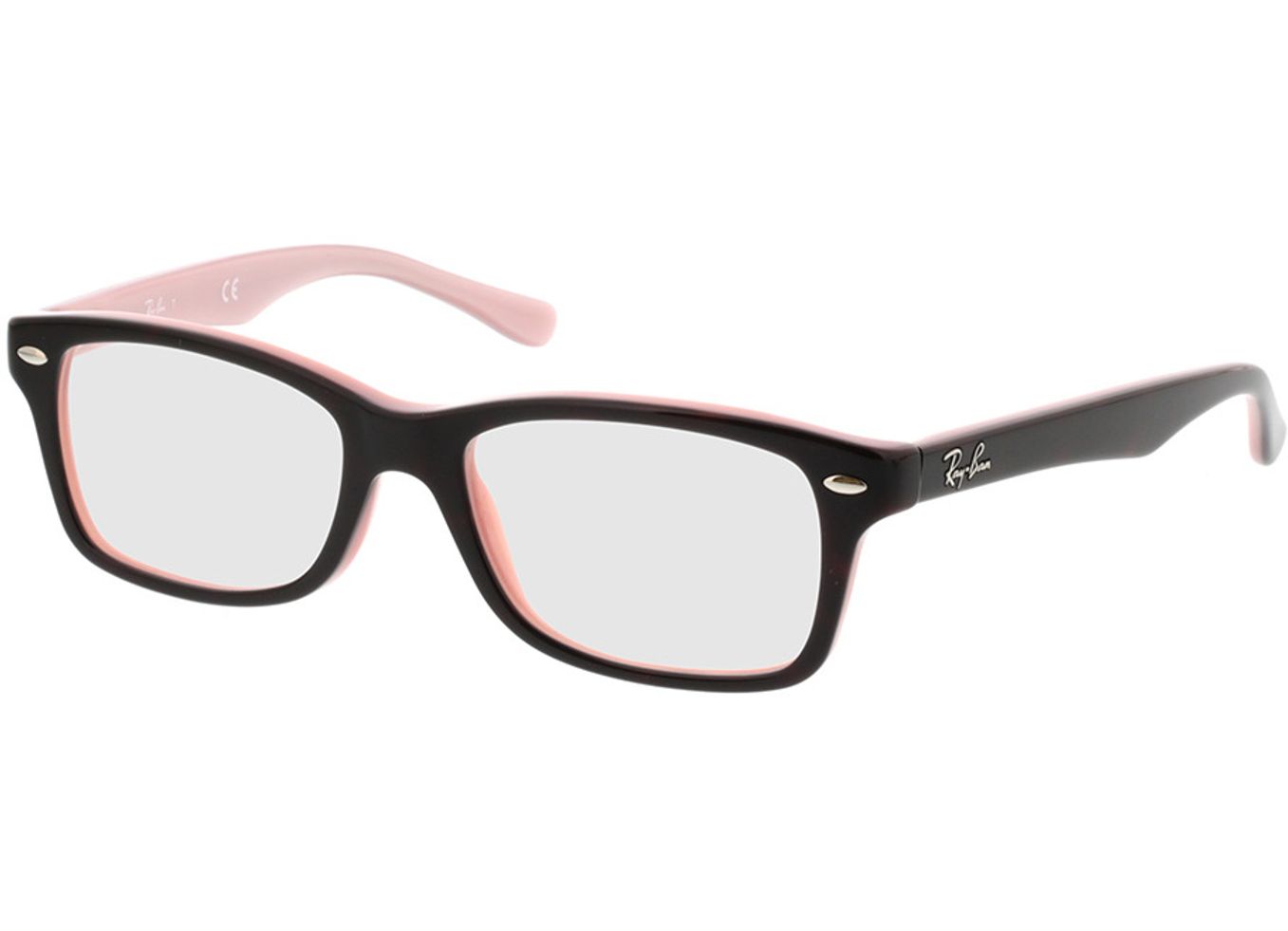 Ray-Ban Junior RY1531 3580 48-16 Brillengestell inkl. Gläser, Kinder, Vollrand, Rechteckig von Ray-Ban