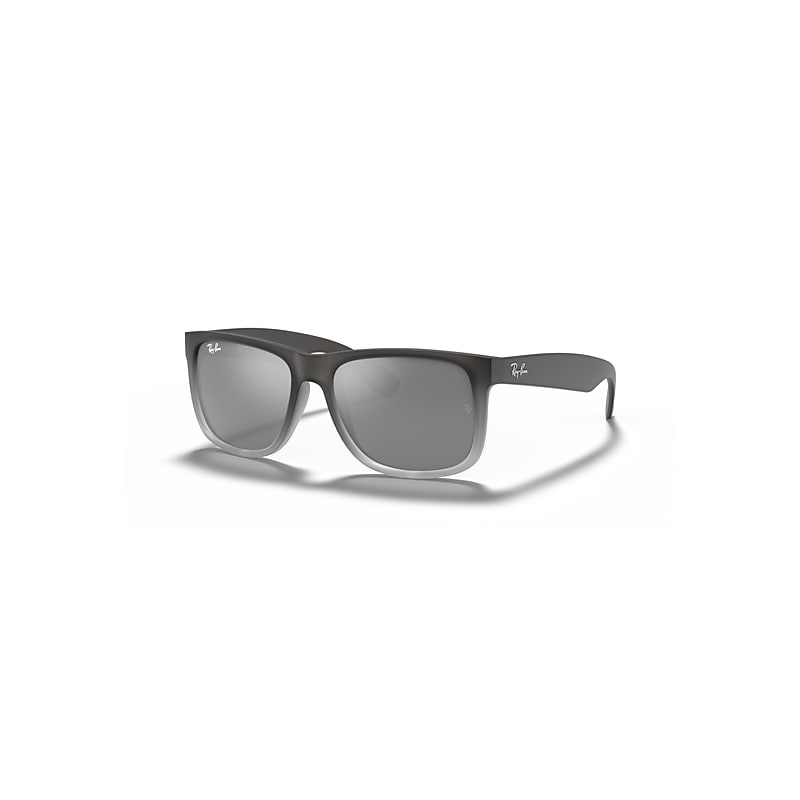 Ray-Ban Justin Classic Sonnenbrillen Grau Fassung Grau Glas 51-16 von Ray-Ban