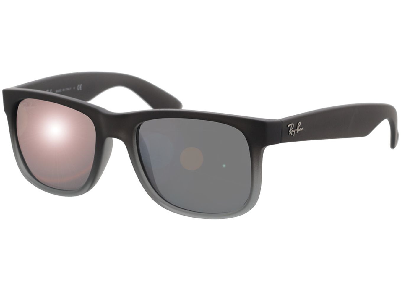 Ray-Ban Justin RB4165 852/88 51-16 Sonnenbrille mit Sehstärke erhältlich, Herren, Vollrand, Eckig von Ray-Ban