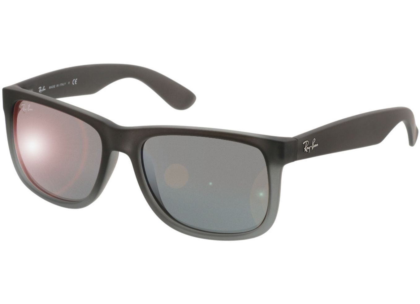 Ray-Ban Justin RB4165 852/88 54-16 Sonnenbrille mit Sehstärke erhältlich, Herren, Vollrand, Eckig von Ray-Ban