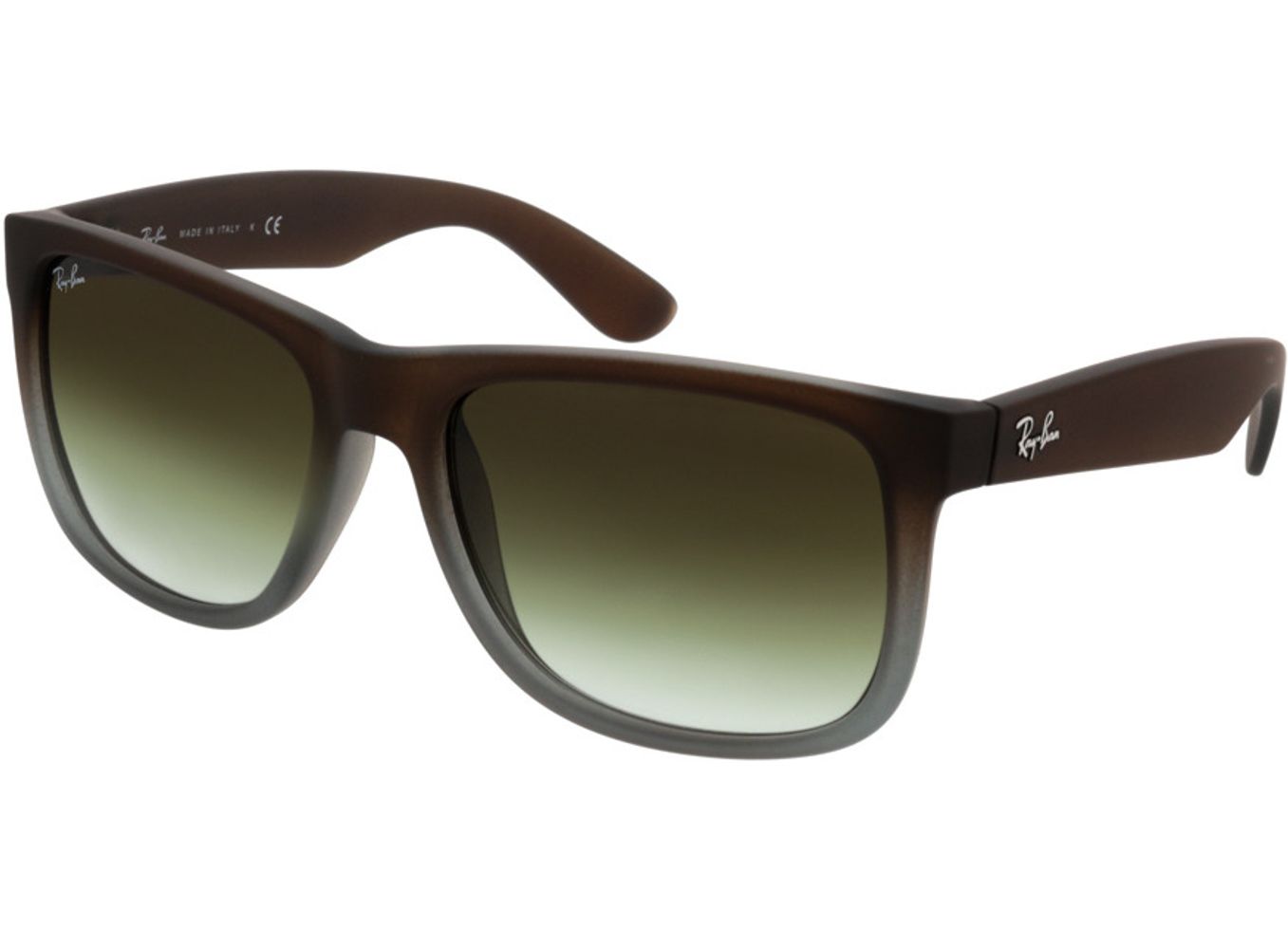 Ray-Ban Justin RB4165 854/7Z 54-16 Sonnenbrille mit Sehstärke erhältlich, Herren, Vollrand, Eckig von Ray-Ban