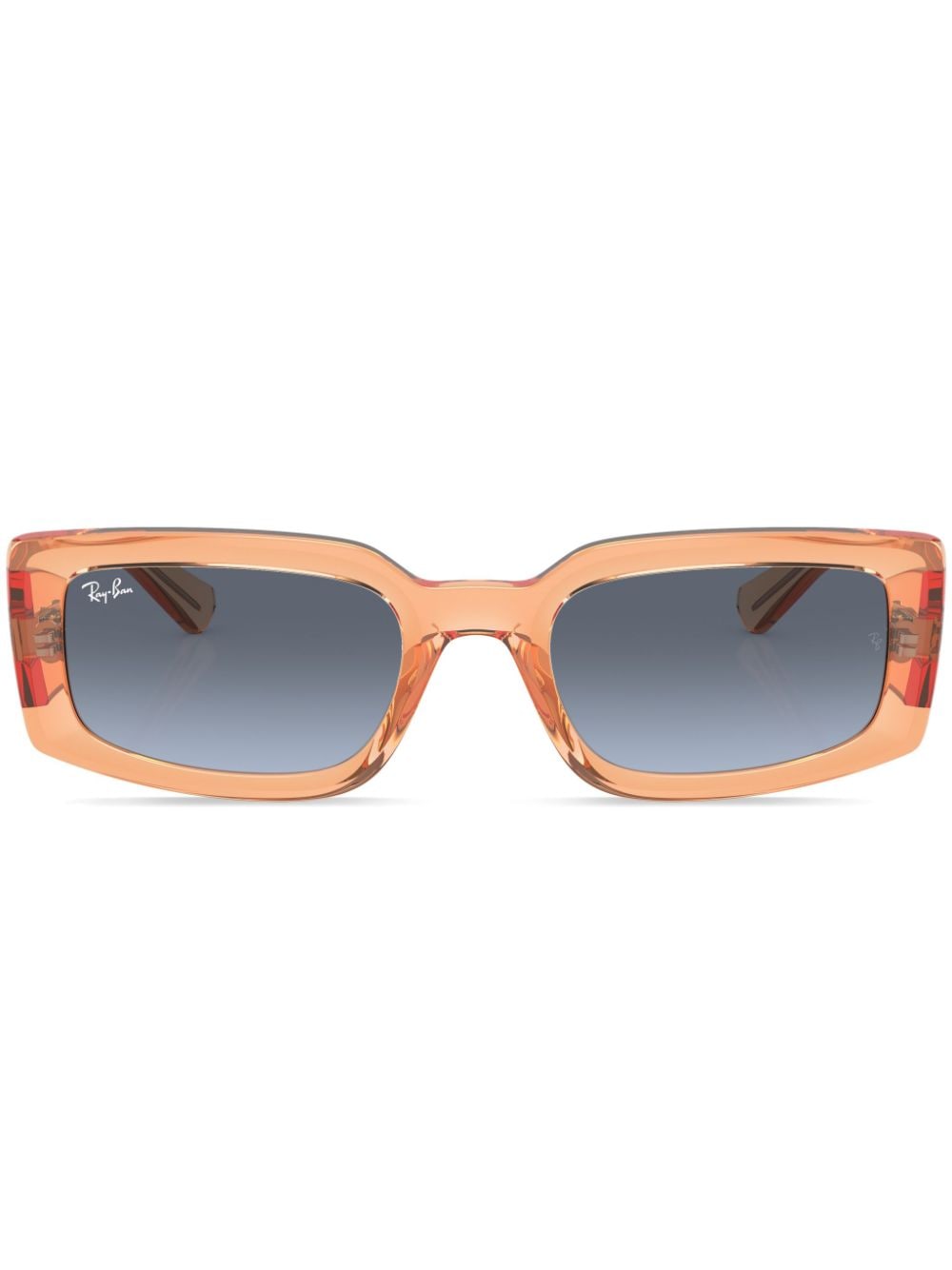 Ray-Ban Eckige Kiliane Bio-Based Sonnenbrille - Orange von Ray-Ban