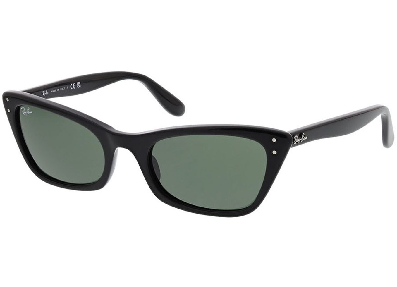 Ray-Ban Lady Burbank RB2299 901/31 52-20 Sonnenbrille mit Sehstärke erhältlich, Damen, Vollrand, Cateye von Ray-Ban