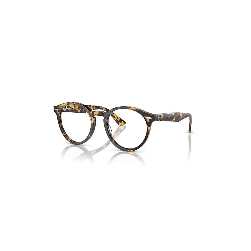 Ray-Ban Larry Optics  Havana Gelb Fassung Klar Glas Polarisiert 49-21 von Ray-Ban