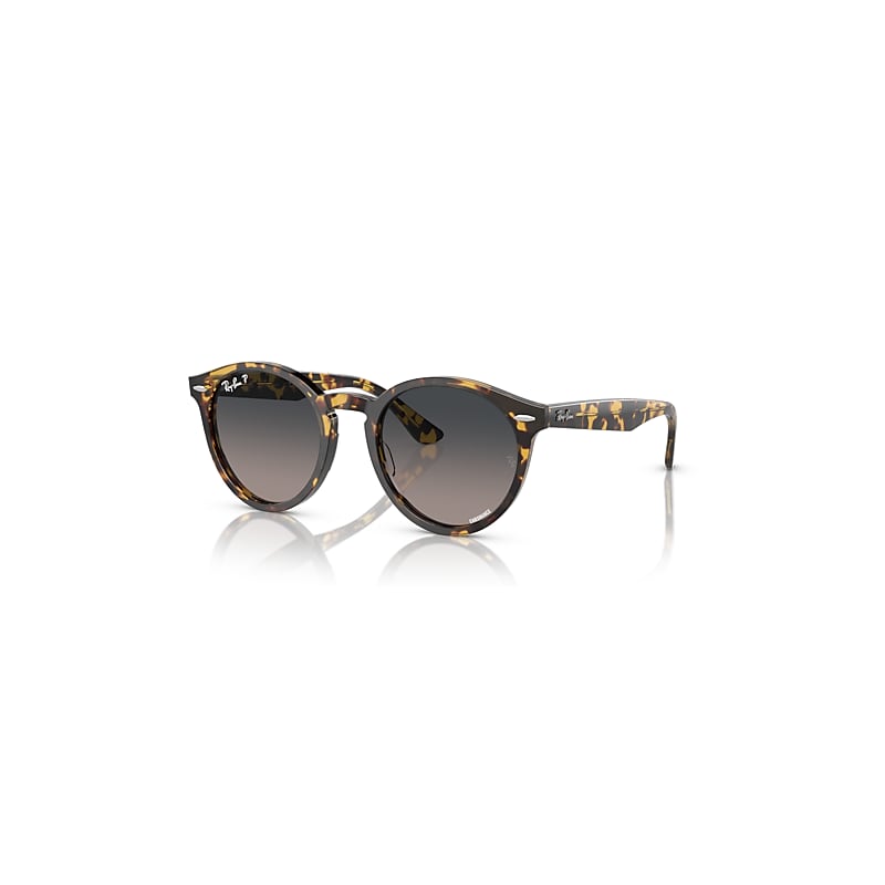 Ray-Ban Larry Sonnenbrillen Havana Gelb Fassung Grau Glas Polarisiert 51-21 von Ray-Ban