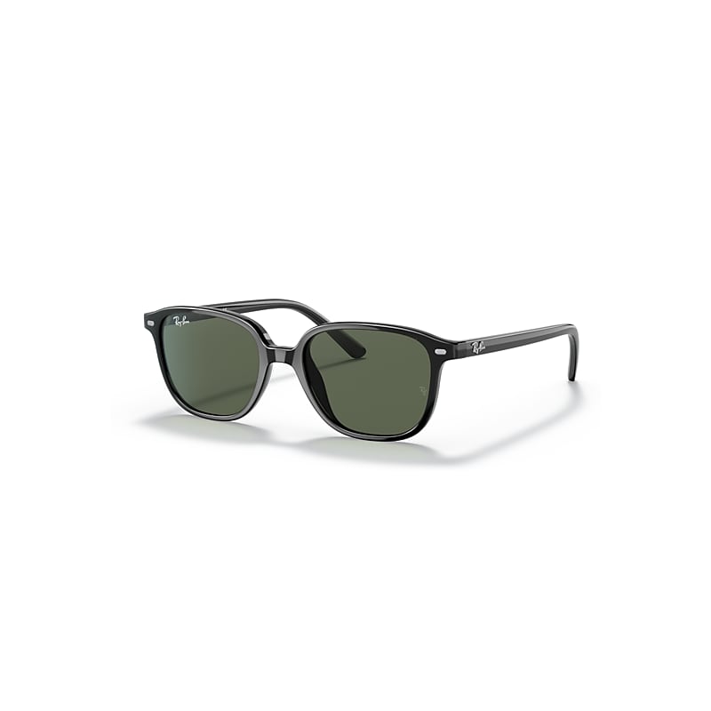 Ray-Ban Leonard Kids Sonnenbrillen Schwarz Fassung Grün Glas 45-16 von Ray-Ban