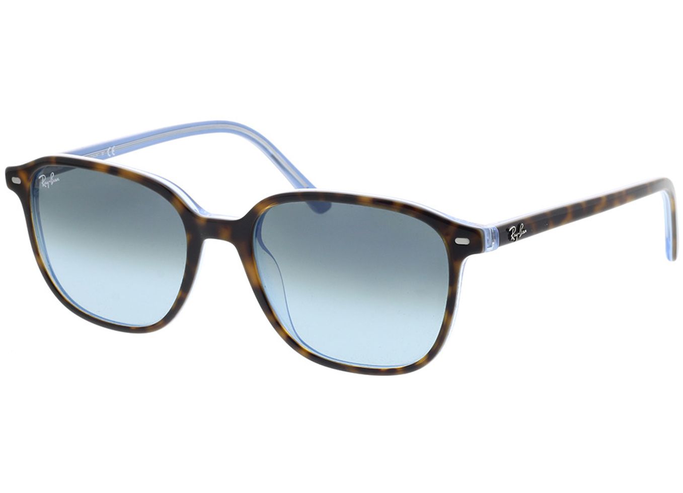 Ray-Ban Leonard RB2193 13163M 53-18 Sonnenbrille mit Sehstärke erhältlich, Damen/Herren, Vollrand, Eckig von Ray-Ban