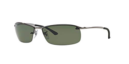 Ray-Ban MOD. 3183 Ray-Ban Sonnenbrille MOD. 3183 Wrap Sonnenbrille 63, Silber von Ray-Ban