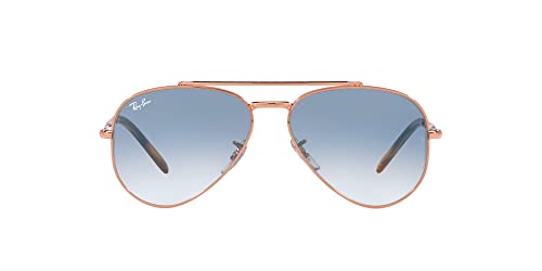 Ray-Ban New Aviator RB3625-92023F-58 - Damen/Herren Sonnenbrille - ROSE GOLD von Ray-Ban