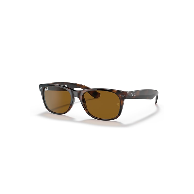 Ray-Ban New Wayfarer Classic Sonnenbrillen Hellhavana Fassung Braun Glas 52-18 von Ray-Ban