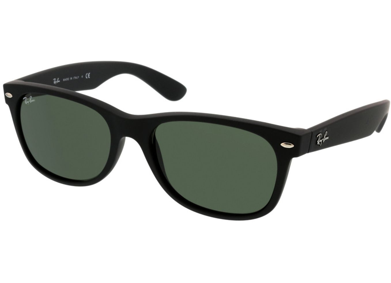 Ray-Ban New Wayfarer RB2132 622 55-18 Sonnenbrille mit Sehstärke erhältlich, Herren, Vollrand, Eckig von Ray-Ban