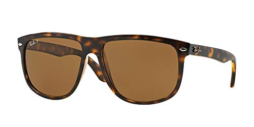 Ray-Ban - RB 4147, Oversize, Propionat, Herrenbrillen, HAVANA/CRYSTAL BROWN POLARIZED(710/57 E), 60/15/145 von Ray-Ban