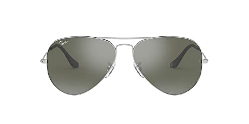 Ray-Ban RB3025 W3275 55 Rayban RB3025 W3275 55 Aviator Sonnenbrille 55, Silber von Ray-Ban