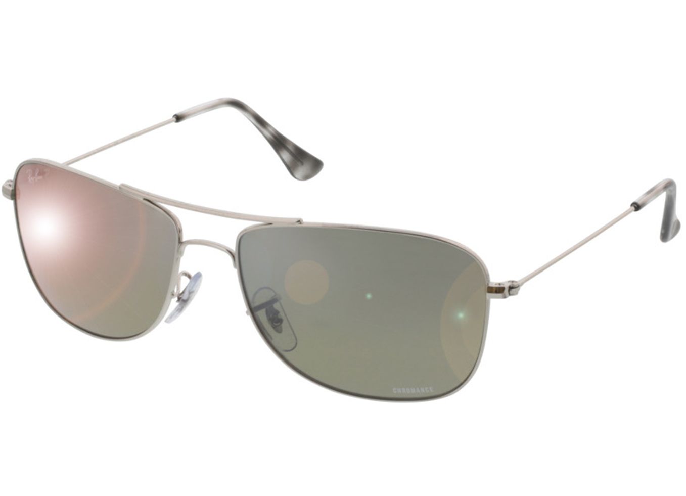 Ray-Ban RB3543 003/5J 59-16 Sonnenbrille mit Sehstärke erhältlich, Damen/Herren, Vollrand, Pilot von Ray-Ban