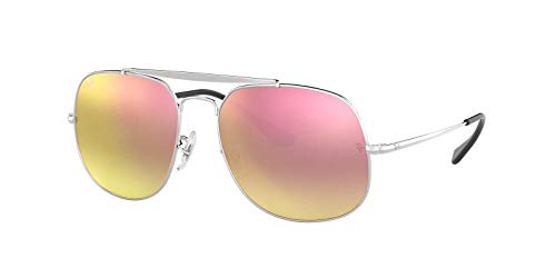 Ray-Ban RB3561-8053672730357 RB3561-8053672730357 Aviator Sonnenbrille 57, Silver von Ray-Ban