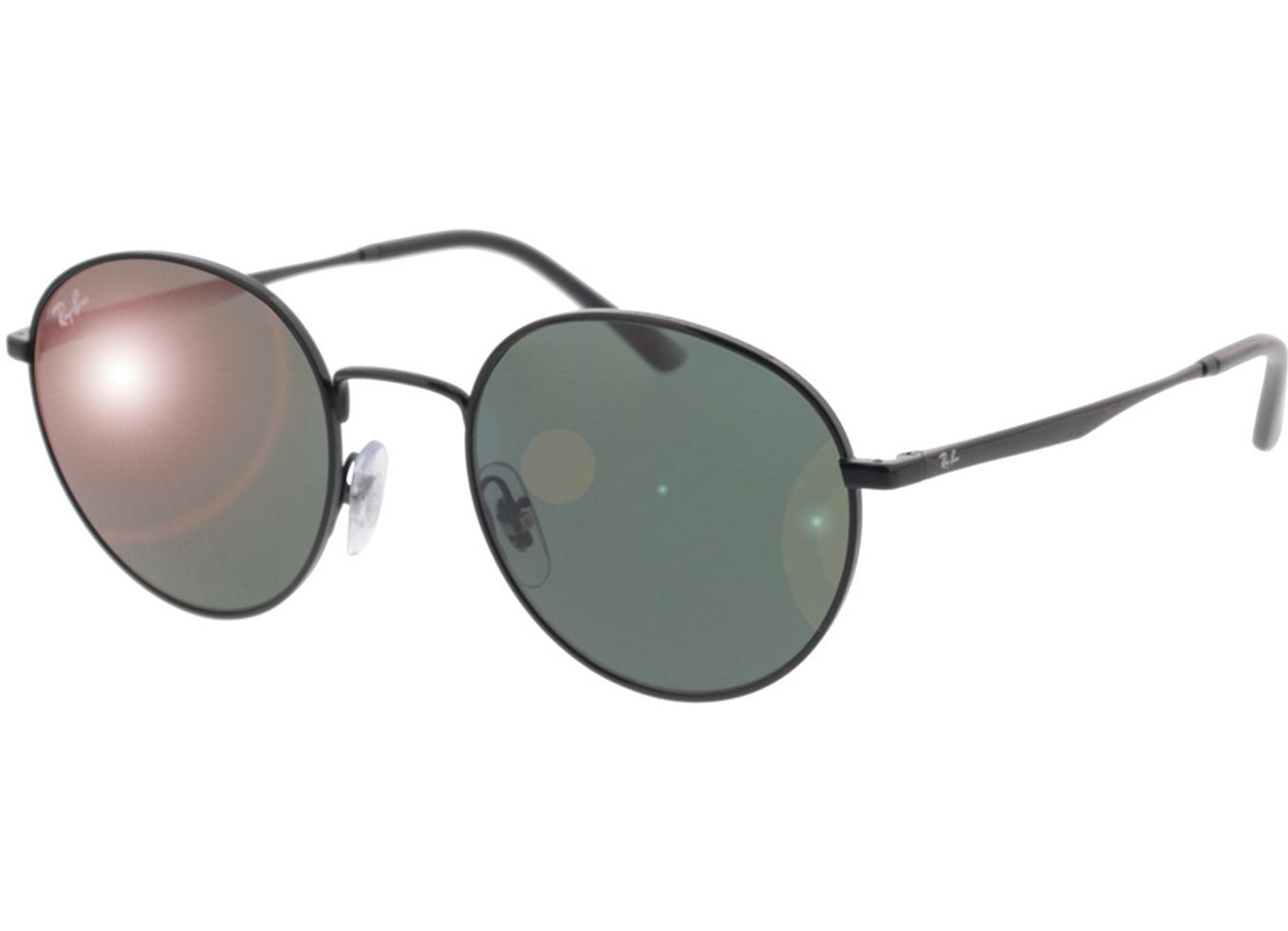 Ray-Ban RB3681 002/71 50-20 Sonnenbrille mit Sehstärke erhältlich, Damen/Herren, Vollrand, Rund von Ray-Ban