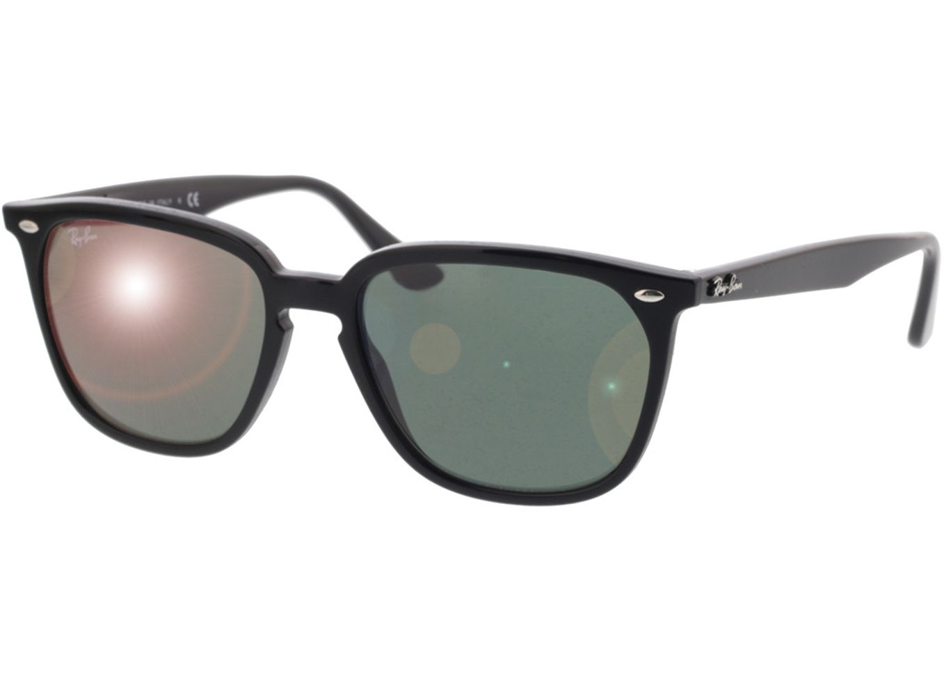 Ray-Ban RB4362 601/71 55-18 Sonnenbrille mit Sehstärke erhältlich, Herren, Vollrand, Eckig von Ray-Ban